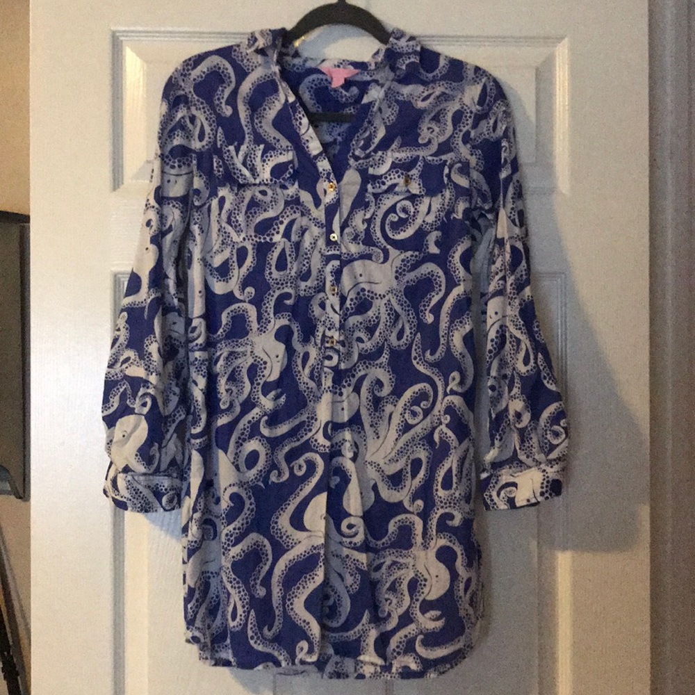 Lilly Pulitzer Captiva tunic cover up
